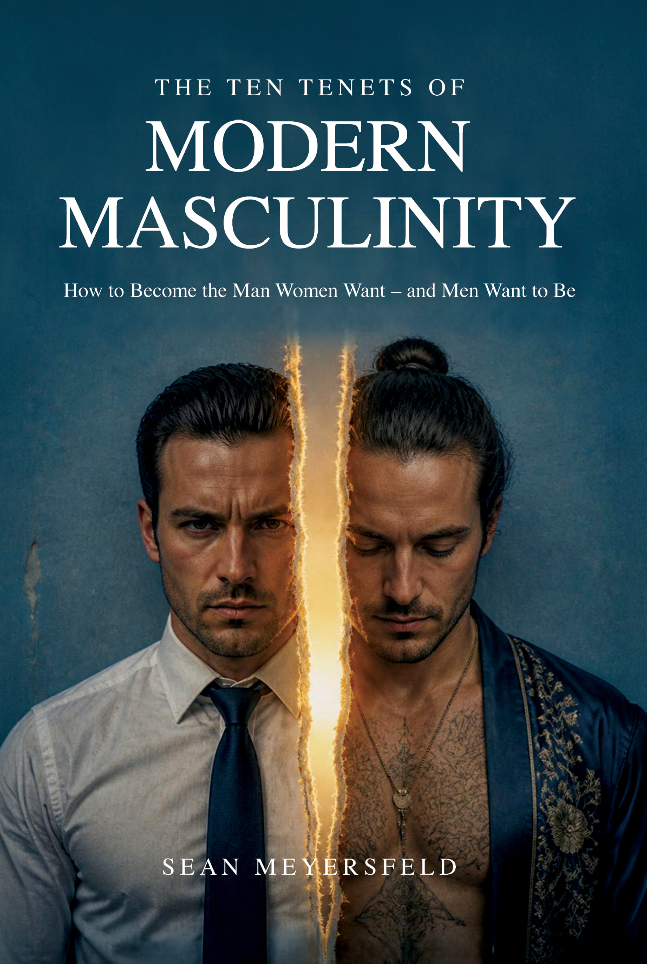 Book cover for The Ten Tenets of Modern Masculinity by Sean Meyersfeld